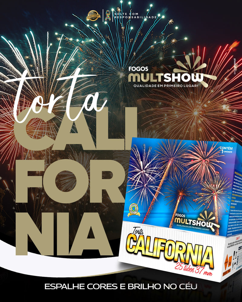 Torta 25 tubos 1"1/2 California