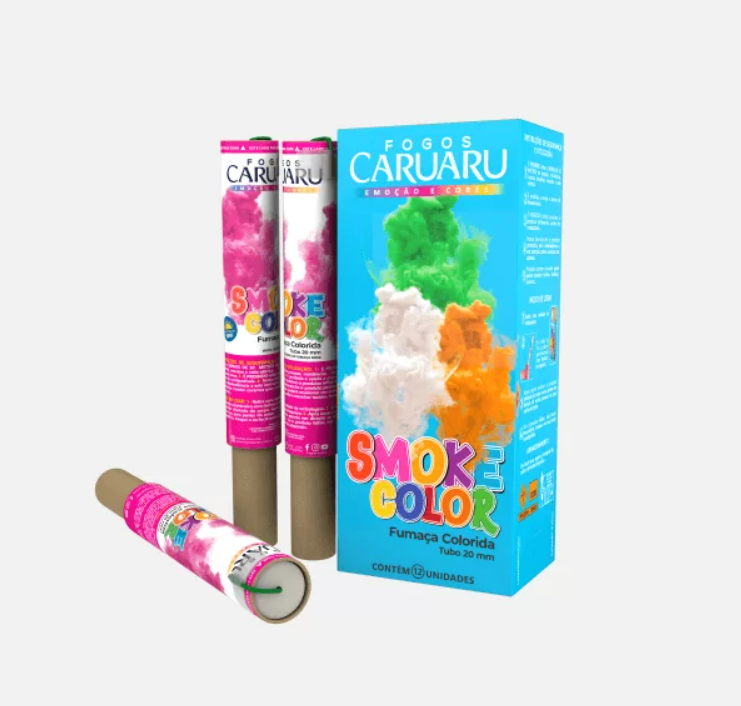 Fumaça Colorida amarela – Bastão de fumaça colorida 20mm