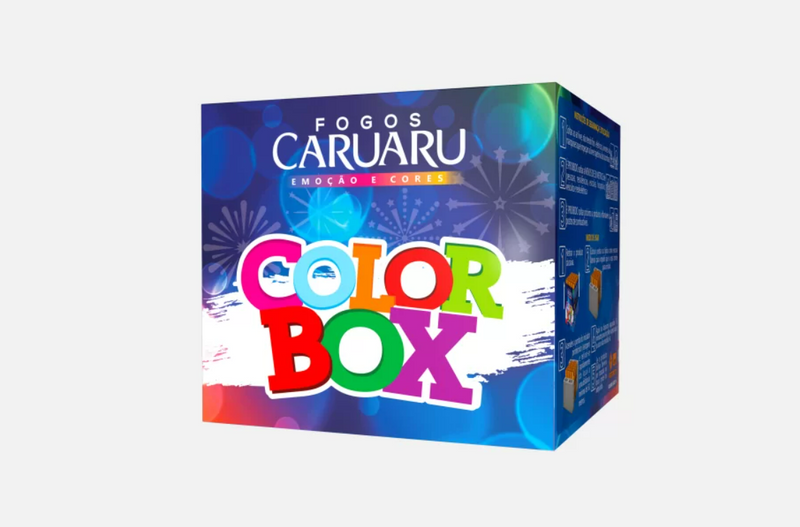 Torta 25t 3/4 Color box - Fogos Caruaru