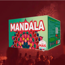 Torta 96 tubos Mandala Fogo Mais